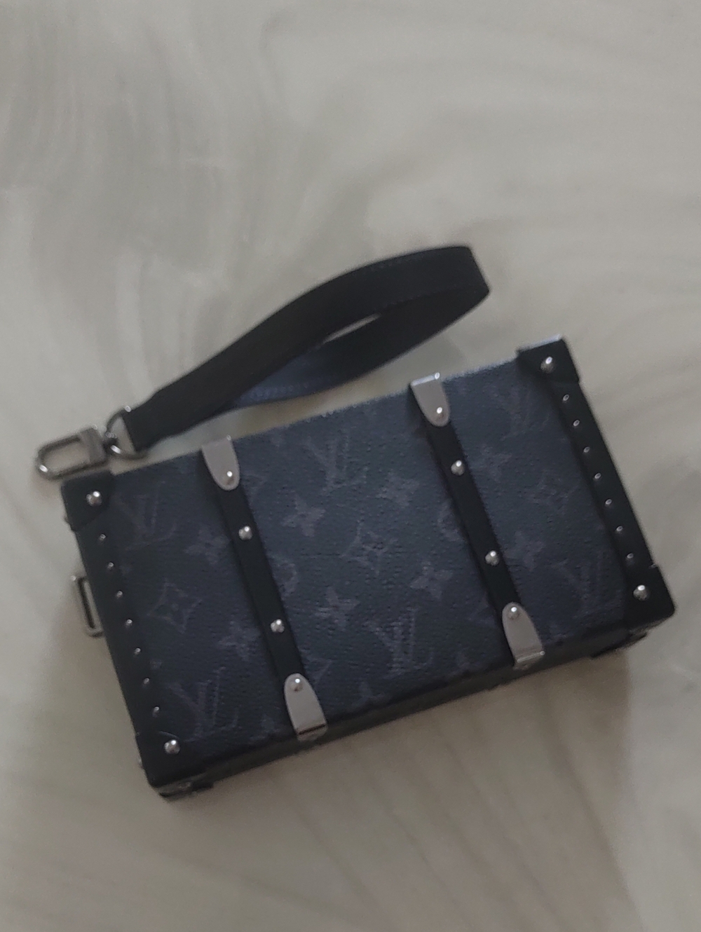 Louis Vuitton Hard Trunk Wallet Monogram Eclipse Virgil Abloh